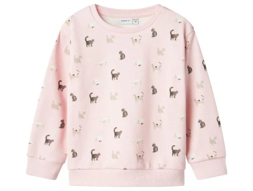 Name It sweatshirt ballerina med katteprint